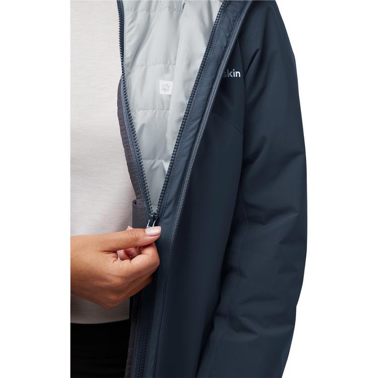 Jack Wolfskin Jack Wolfskin HUNBERG 3IN1 JKT W Doppeljacke Damen - midnight sky - 2 | SportScheck