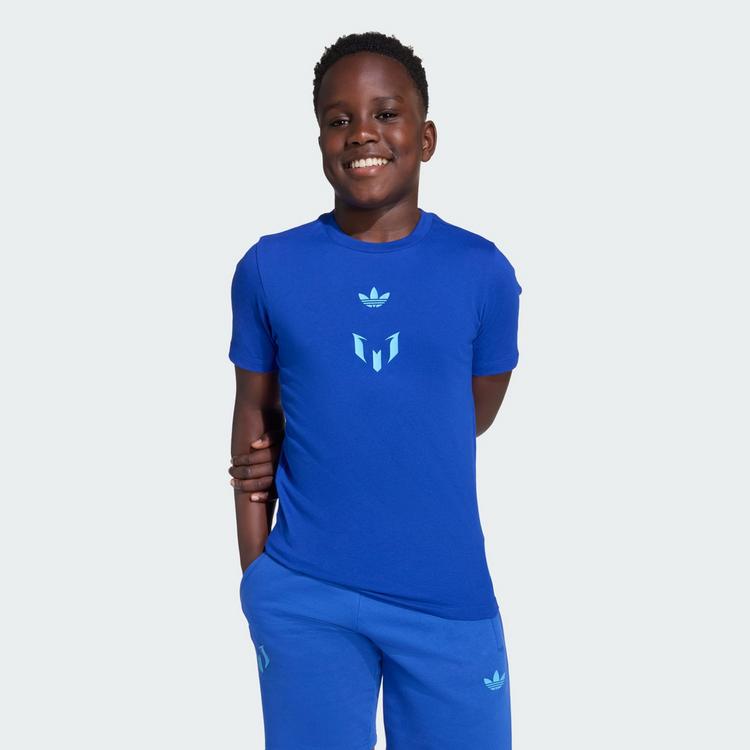 adidas adidas Messi Kids T-Shirt Funktionsshirt Kinder - Royal Blue - 1 | SportScheck