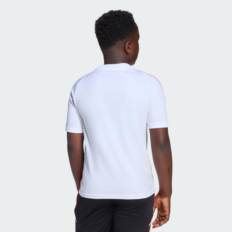 adidas adidas Messi Kids Trainingstrikot Trikot Kinder - White / Semi Lucid Red - 3 | SportScheck