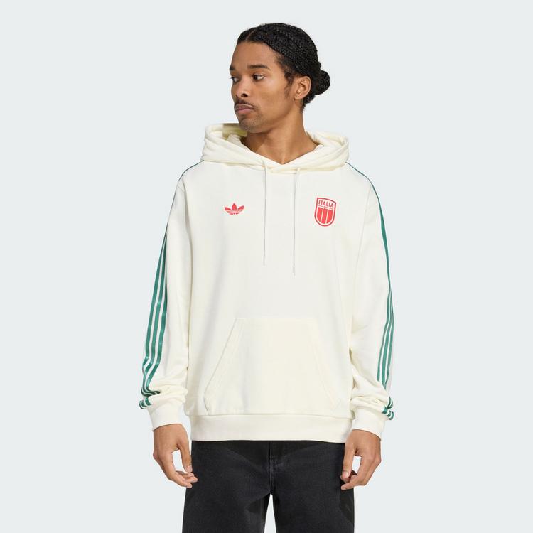 adidas adidas Italien Hoodie &ndash; Genderneutral Hoodie - Off White - 1 | SportScheck