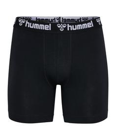 hummel 2-Pack Underwear Shorts Sweathose Herren schwarz