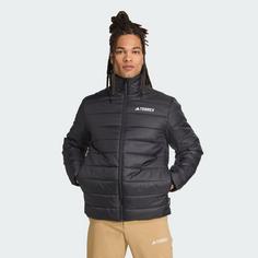 Rückansicht von adidas Terrex Multi Essentials Isolationsjacke Outdoorjacke Herren Black