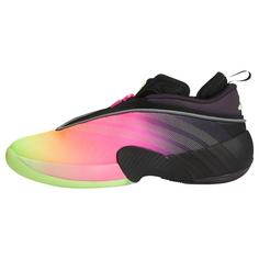 adidas D.O.N. Issue 7 Schuh Basketballschuhe Aurora Black / Lucid Pink / Hi-Res Yellow