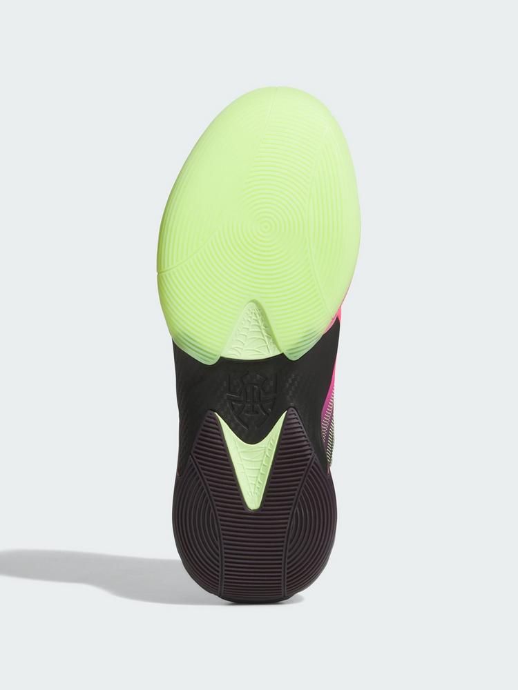 adidas adidas Der D.O.N. ISSUE 7 Schuh Basketballschuhe - Aurora Black / Lucid Pink / Hi-Res Yellow - 2 | SportScheck