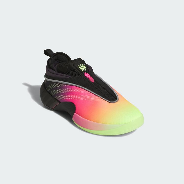 adidas adidas Der D.O.N. ISSUE 7 Schuh Basketballschuhe - Aurora Black / Lucid Pink / Hi-Res Yellow - 3 | SportScheck