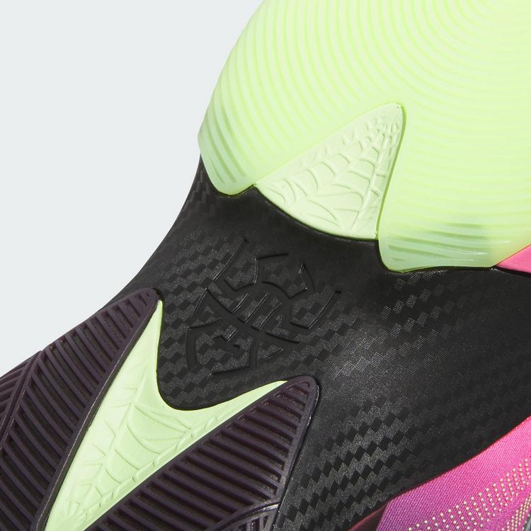 adidas adidas Der D.O.N. ISSUE 7 Schuh Basketballschuhe - Aurora Black / Lucid Pink / Hi-Res Yellow - 7 | SportScheck