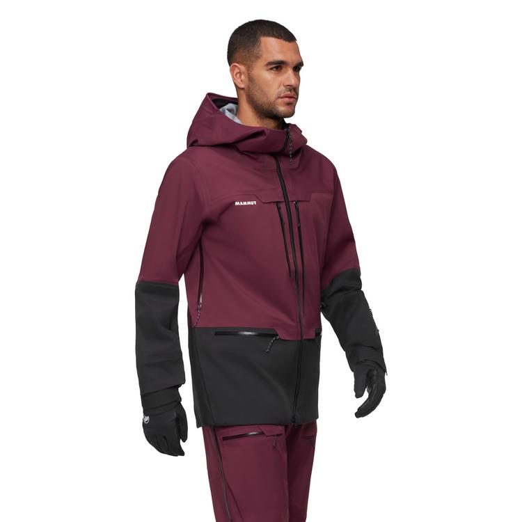 Mammut Mammut Haldigrat Hooded Hardshelljacke Herren - vin-black - 2 | SportScheck