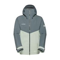 Mammut Crater IV HS Hooded Hardshelljacke Herren - silver sage-strata