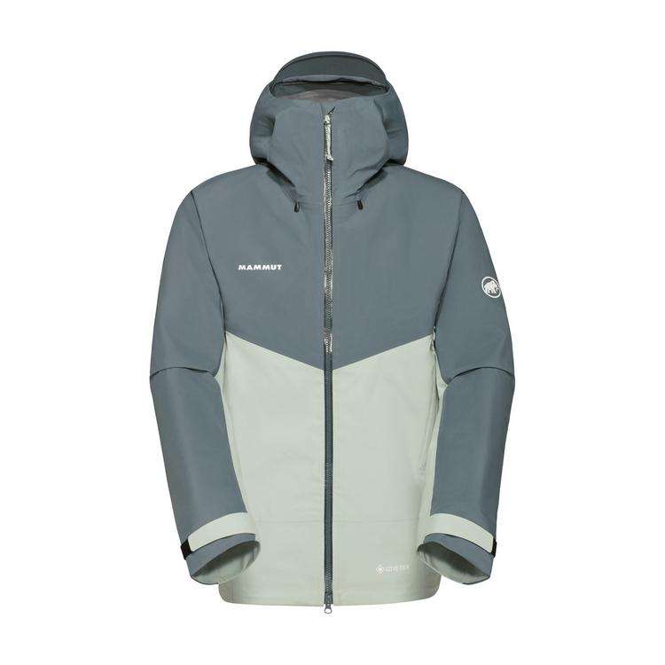 Mammut Mammut Crater IV HS Hooded Hardshelljacke Herren - silver sage-strata - 0 | SportScheck