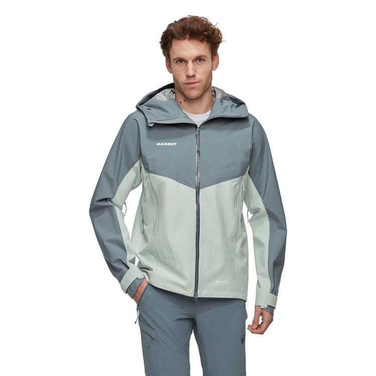 Mammut Mammut Crater IV HS Hooded Hardshelljacke Herren - silver sage-strata - 0 | SportScheck