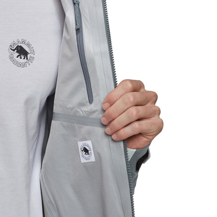 Mammut Mammut Crater IV HS Hooded Hardshelljacke Herren - silver sage-strata - 0 | SportScheck