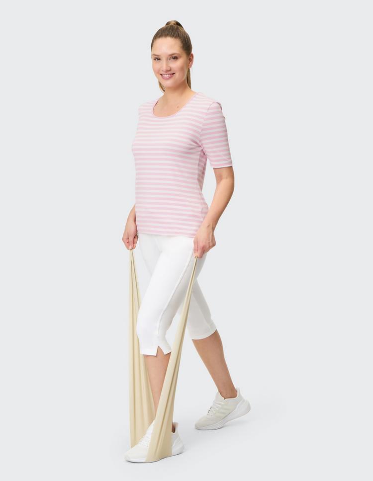 JOY sportswear JOY sportswear ALLISON T-Shirt Damen - pink rose stripes - 0 | SportScheck