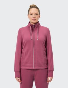 Rückansicht von JOY sportswear TATJANA Trainingsjacke Damen cranberry