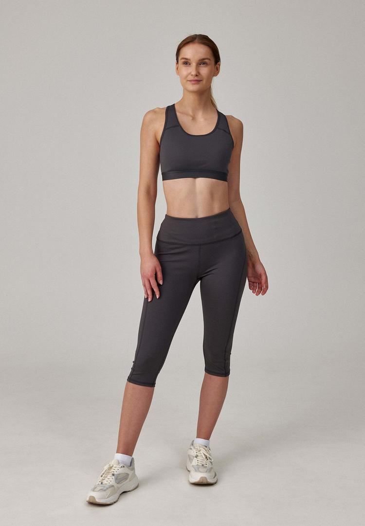 Snocks Snocks Sport-BH aus recyceltem Polyester BH Damen - Dunkelgrau - 1 | SportScheck