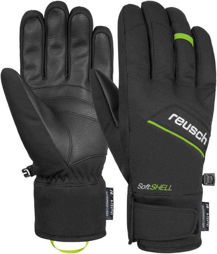 Reusch Reusch Luke R-TEX XT Handschuh - black / neon green - 0 | SportScheck