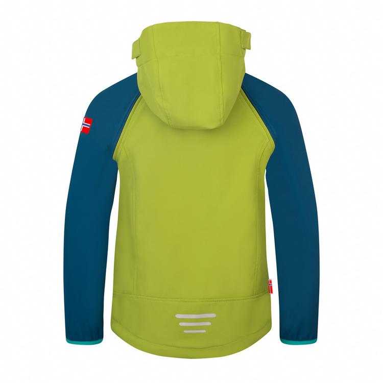 Trollkids Trollkids Rondane Softshelljacke Kinder - birnengr&uuml;n-madeira blau-seegr&uuml;n - 0 | SportScheck