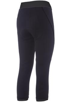 Rückansicht von RH+ Pista W Knicker 3/4-Fahrradtights Damen black