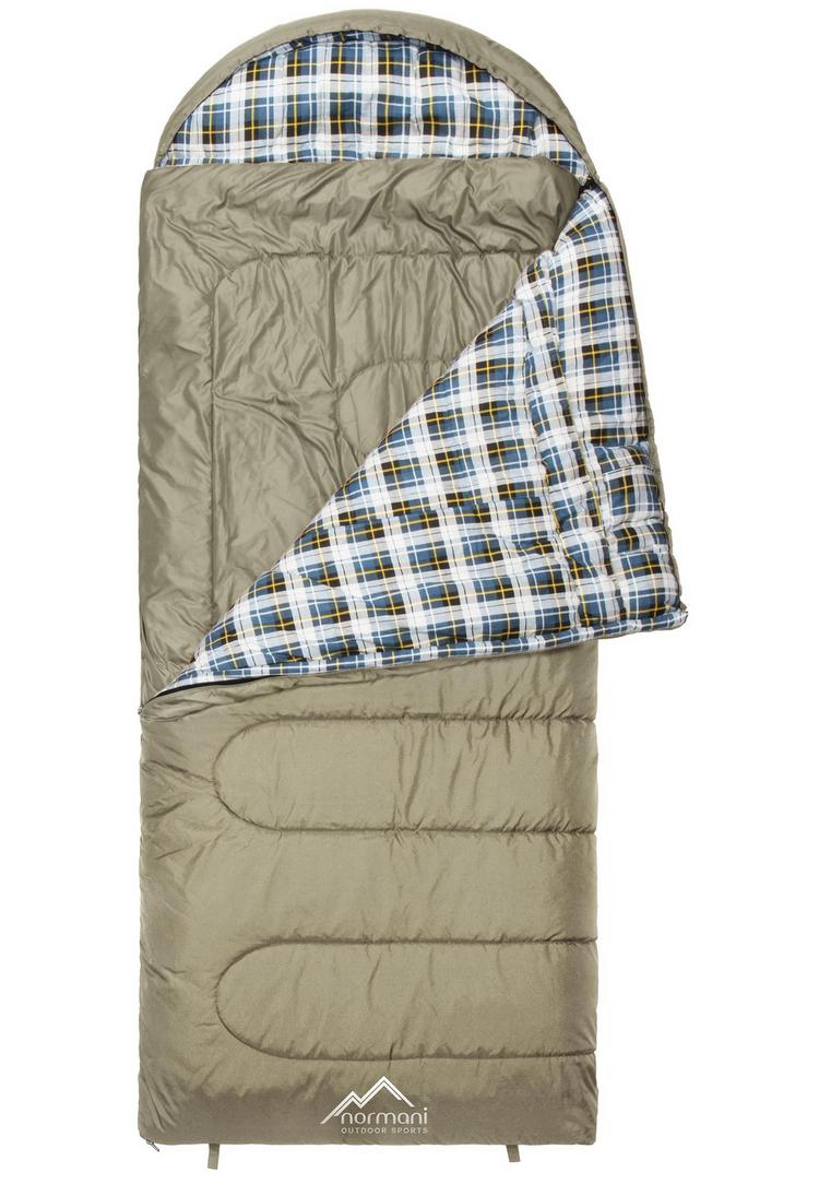 normani Outdoor Sports normani Outdoor Sports Antarctica Kunstfaserschlafsack - Bronze - 0 | SportScheck