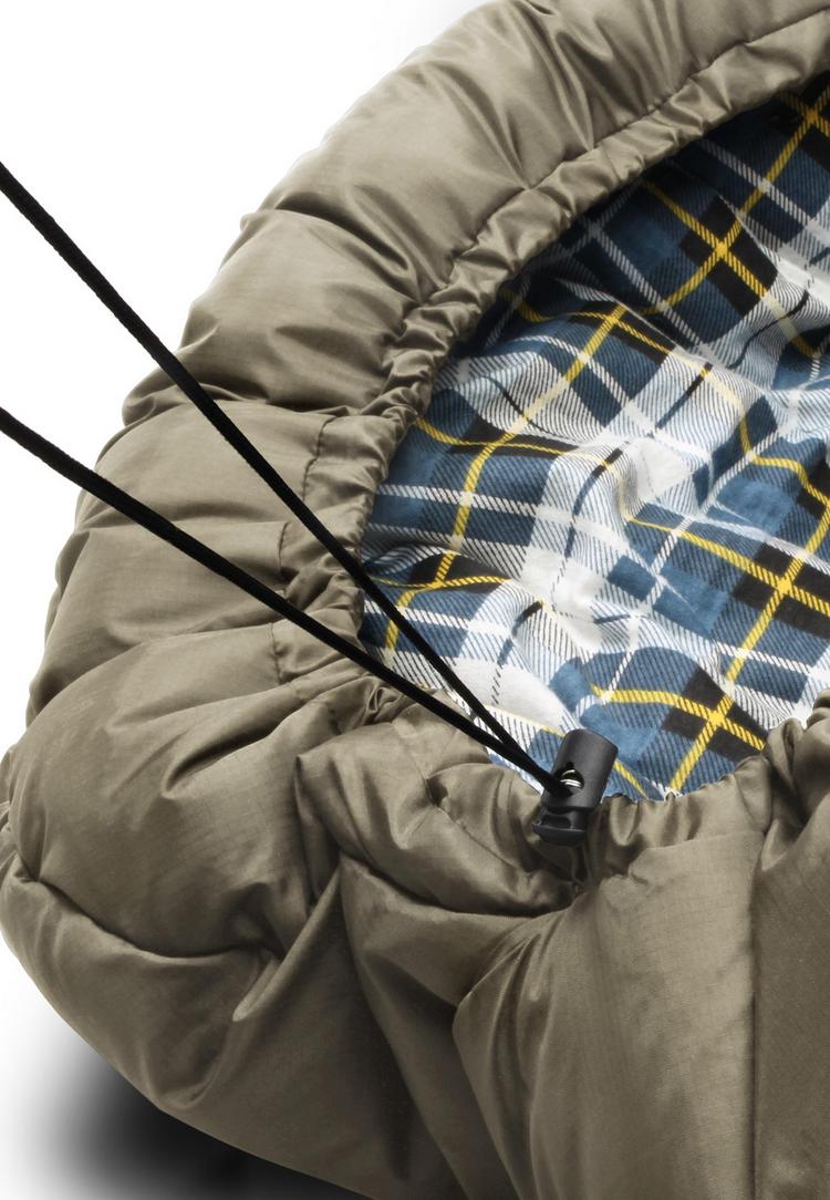 normani Outdoor Sports normani Outdoor Sports Antarctica Kunstfaserschlafsack - Bronze - 2 | SportScheck