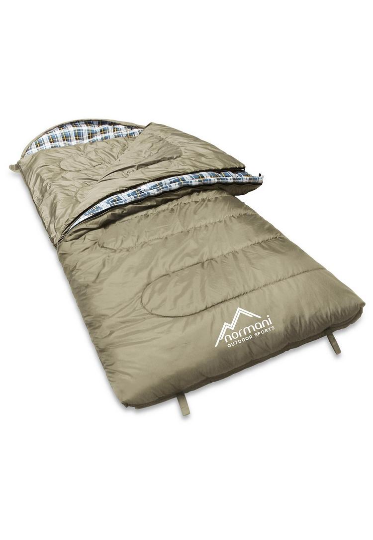 normani Outdoor Sports normani Outdoor Sports Antarctica Kunstfaserschlafsack - Bronze - 3 | SportScheck