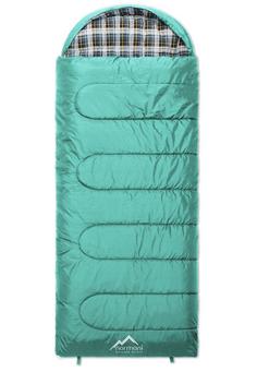 normani Outdoor Sports Antarctica Kunstfaserschlafsack Grün