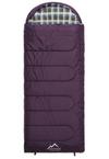 normani Outdoor Sports Antarctica Kunstfaserschlafsack - Violett