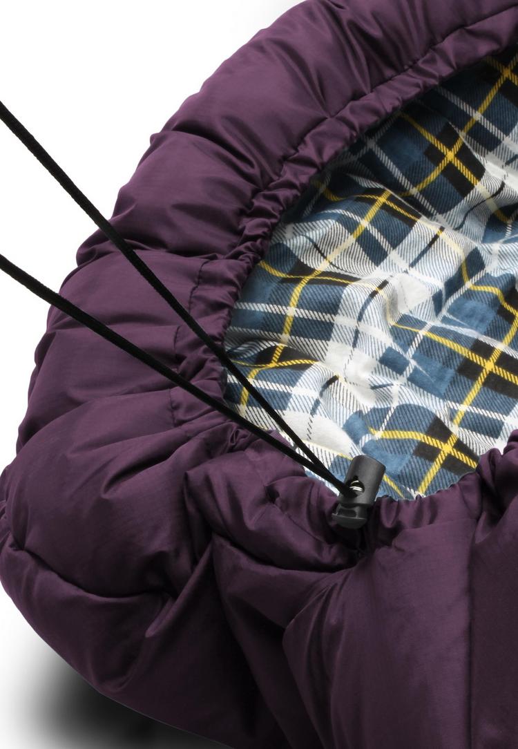 normani Outdoor Sports normani Outdoor Sports Antarctica Kunstfaserschlafsack - Violett - 1 | SportScheck