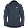 Jack Wolfskin WINDHAIN HOODY W Softshelljacke Damen - midnight sky