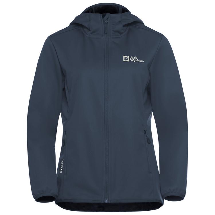 Jack Wolfskin Jack Wolfskin WINDHAIN HOODY W Softshelljacke Damen - midnight sky - 0 | SportScheck