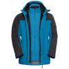 Jack Wolfskin TAUBENBERG 3IN1 JKT M Doppeljacke Herren - aurora blue