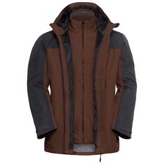 Jack Wolfskin TAUBENBERG 3IN1 JKT M Doppeljacke Herren hot choc