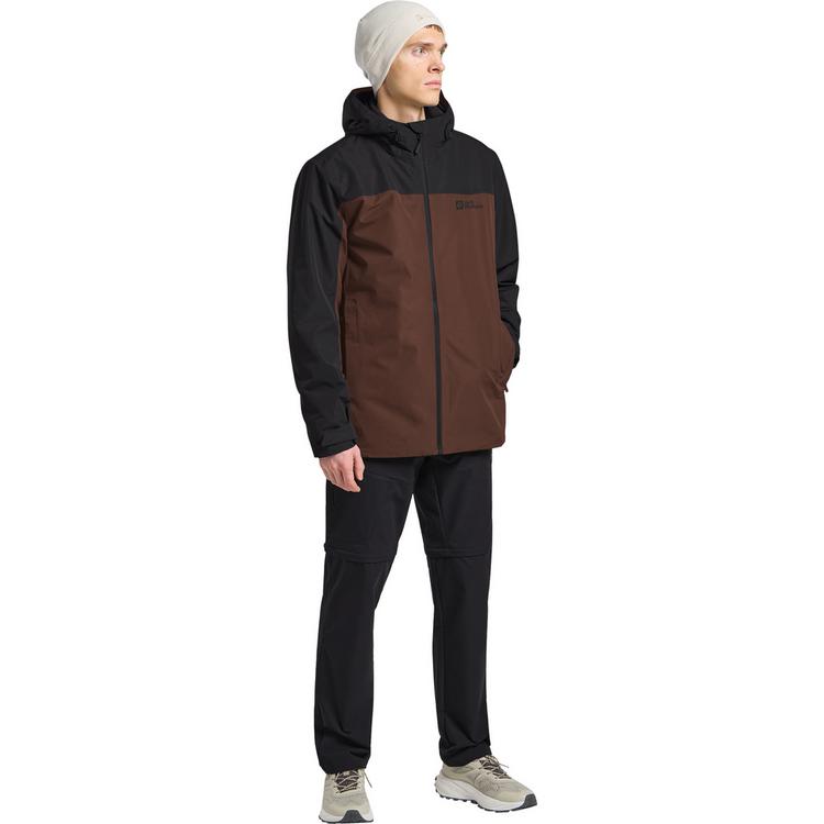 Jack Wolfskin Jack Wolfskin TAUBENBERG 3IN1 JKT M Doppeljacke Herren - hot choc - 2 | SportScheck