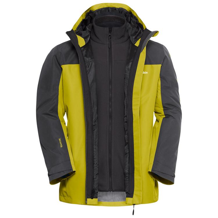 Jack Wolfskin Jack Wolfskin TAUBENBERG 3IN1 JKT M Doppeljacke Herren - chartreuse - 0 | SportScheck