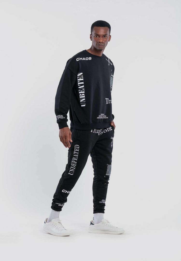 Tom Barron Tom Barron mit Schriftz&uuml;gen Jumpsuit Herren - black - 3 | SportScheck