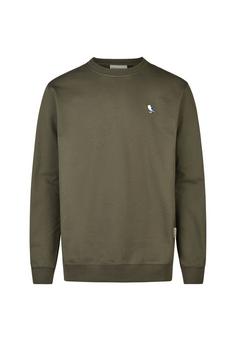 Cleptomanicx Embro Gull Sweatshirt Herren Tea Leaf