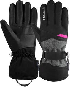 Reusch Helena R-TEX® XT Skihandschuhe 7771 blck/blck melang/pink glo