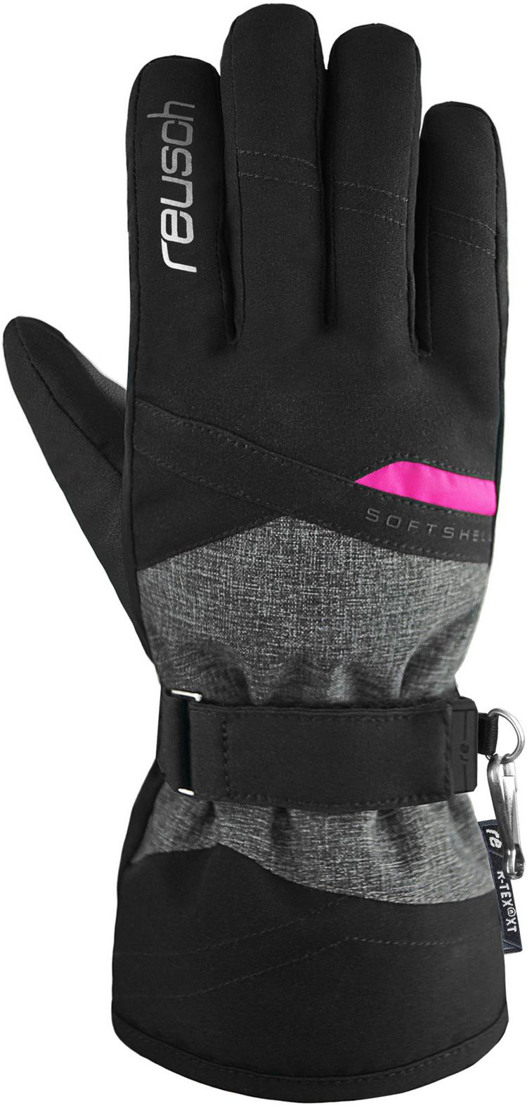 Reusch Reusch Helena R-TEX&reg; XT Handschuh - 7771 blck/blck melang/pink glo - 0 | SportScheck