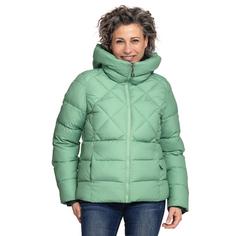 Rückansicht von Schöffel Ins Jacket Boston L Daunenjacke Damen 6305 grün