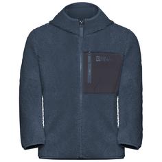 Jack Wolfskin ICE CURL HOOD JACKET K Fleecejacke Kinder midnight sky