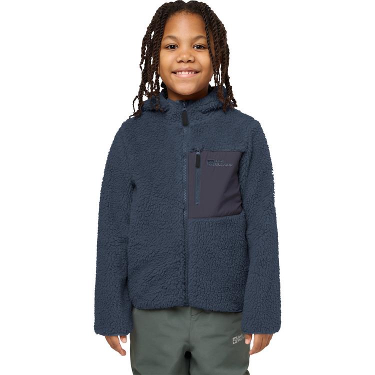 Jack Wolfskin Jack Wolfskin ICE CURL HOOD JACKET K Fleecejacke Kinder - midnight sky - 2 | SportScheck