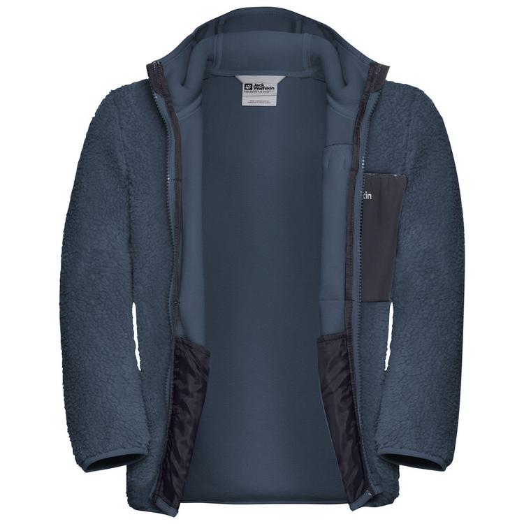 Jack Wolfskin Jack Wolfskin ICE CURL HOOD JACKET K Fleecejacke Kinder - midnight sky - 1 | SportScheck