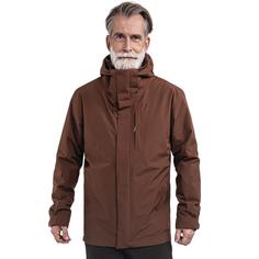 Rückansicht von Schöffel Hiking 3in1 Jacket Style Tamina MNS Doppeljacke Herren 4805 braun