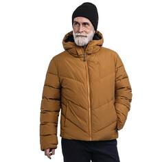 Rückansicht von Schöffel Urban Ins Jacket Style Lodos MNS Daunenjacke Herren 4745 braun