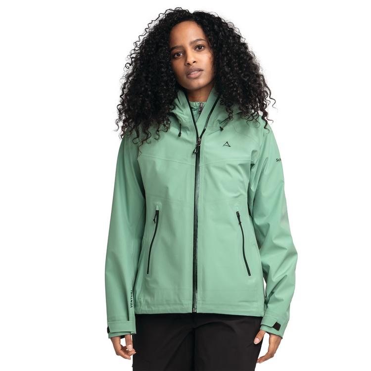 Sch&ouml;ffel Sch&ouml;ffel Hiking Jacket Style Cascata WMS Funktionsjacke Damen - 6305 - gr&uuml;n - 0 | SportScheck