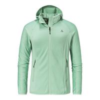 Sch&ouml;ffel Fleece Hoody Style Cascata WMS Fleecejacke Damen - 6305 - gr&uuml;n