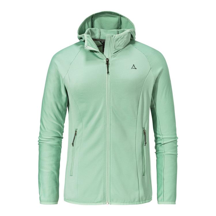 Sch&ouml;ffel Sch&ouml;ffel Fleece Hoody Style Cascata WMS Fleecejacke Damen - 6305 - gr&uuml;n - 0 | SportScheck