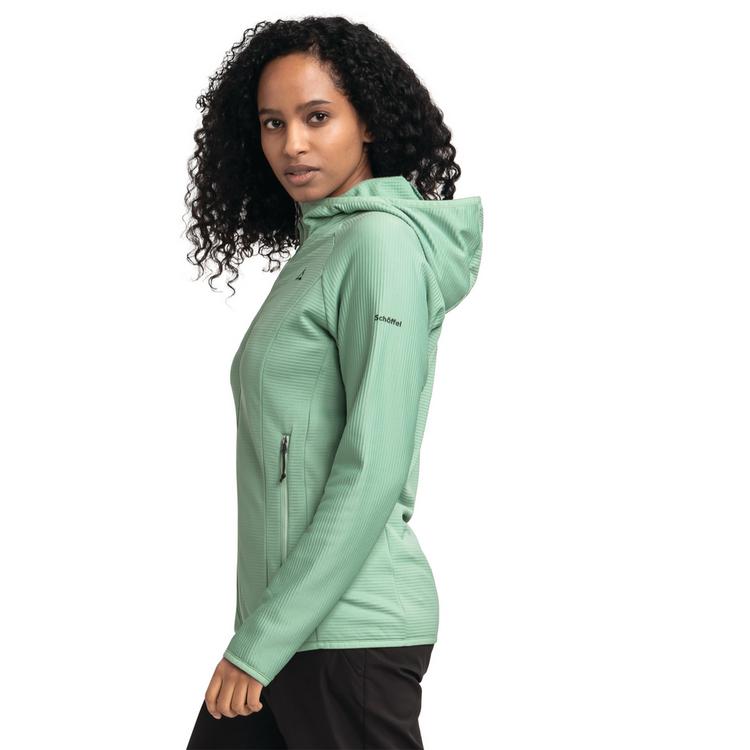 Sch&ouml;ffel Sch&ouml;ffel Fleece Hoody Style Cascata WMS Fleecejacke Damen - 6305 - gr&uuml;n - 2 | SportScheck