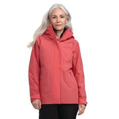 Rückansicht von Schöffel Hiking 3in1 Jacket Style Tamina WMS Outdoorjacke Damen 2675 rosa