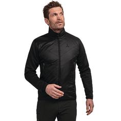 Rückansicht von Schöffel Hiking Hybrid Jk Style Cascata MNS Fleecejacke Herren black
