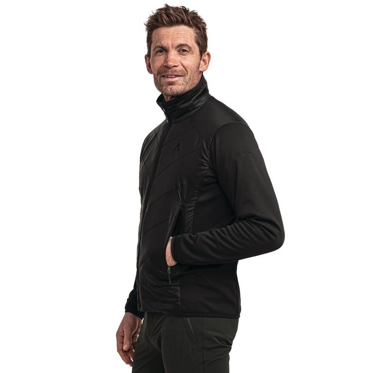 Sch&ouml;ffel Sch&ouml;ffel Hiking Hybrid Jk Style Cascata MNS Fleecejacke Herren - black - 2 | SportScheck